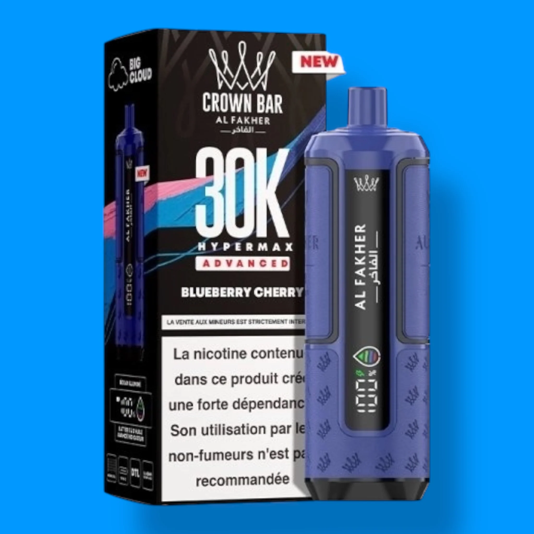 Puff Al Fakher 30K Hyper Max Advanced Crown Bar - Image 21