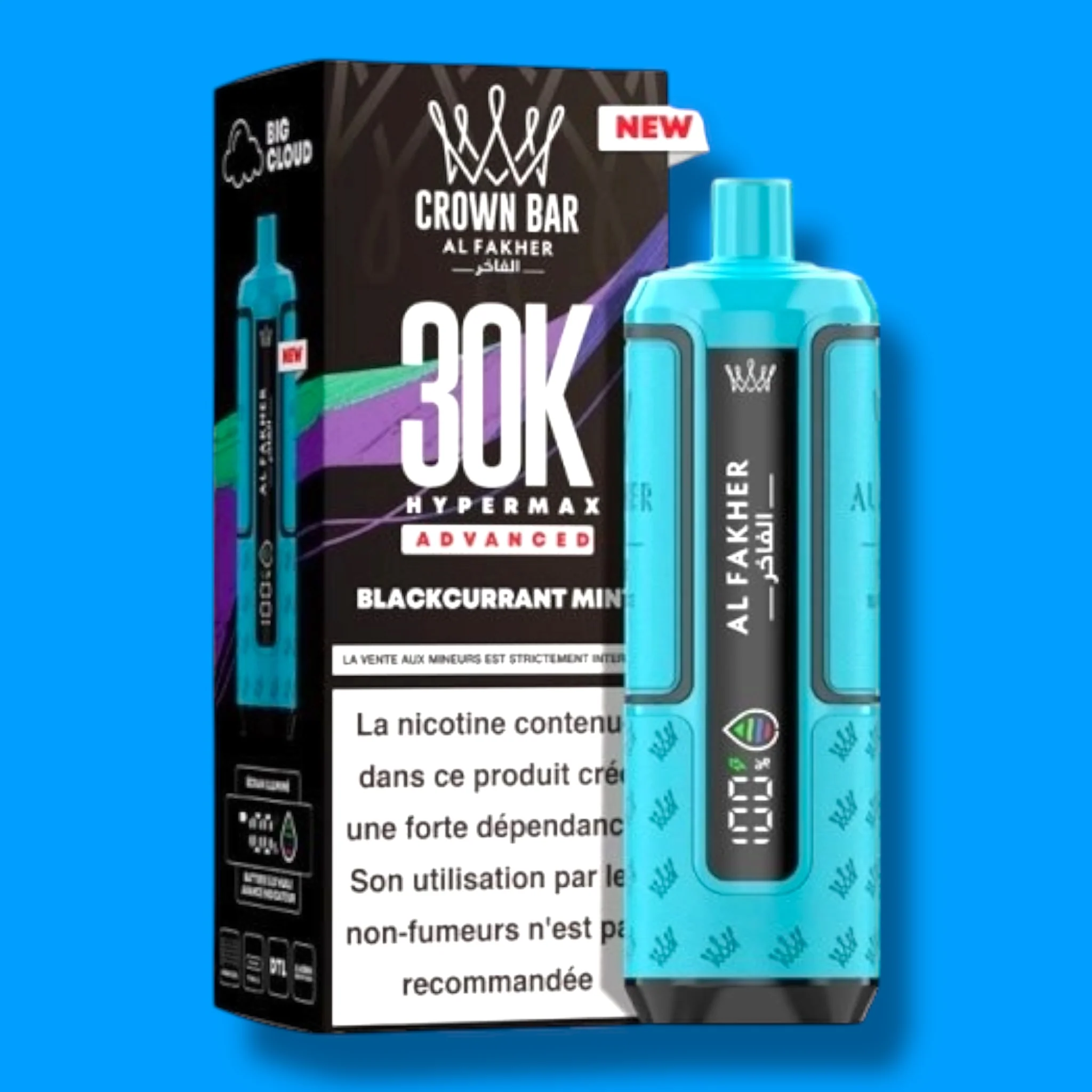 Puff Al Fakher 30K Hyper Max Advanced Crown Bar - Image 25