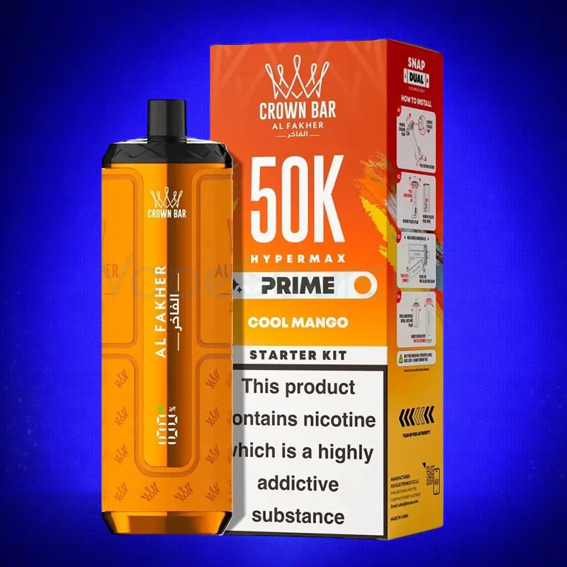 Puff Hyper Max Prime Crown Bar 50K Al Fakher - Image 2