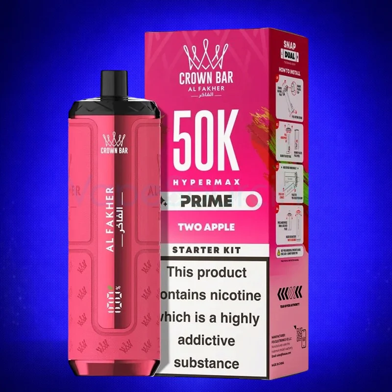 Puff Hyper Max Prime Crown Bar 50K Al Fakher - Image 5