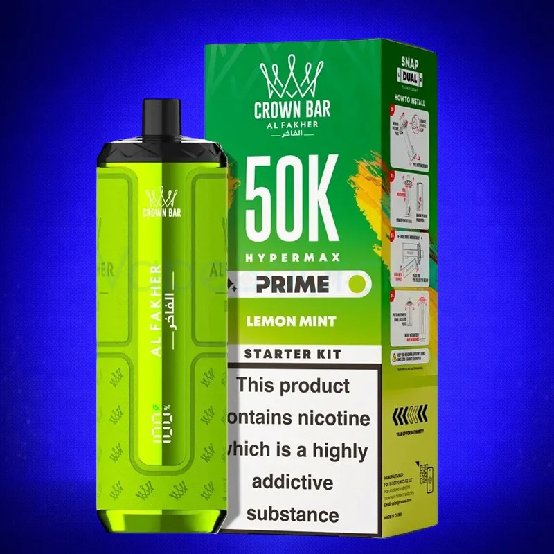 Puff Hyper Max Prime Crown Bar 50K Al Fakher - Image 6